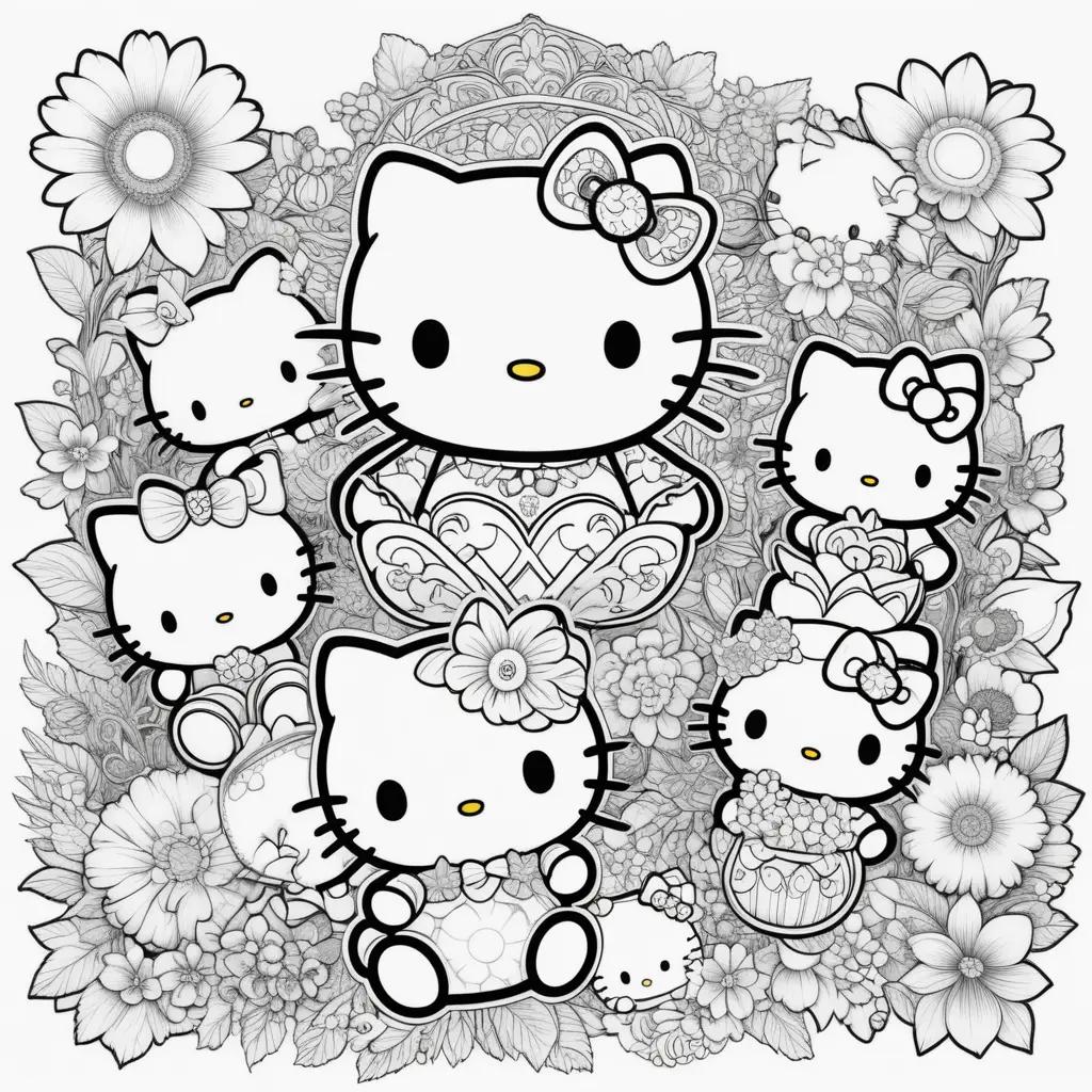 Hello Kitty and Friends Coloring Pages: A Fun Collection for Kids