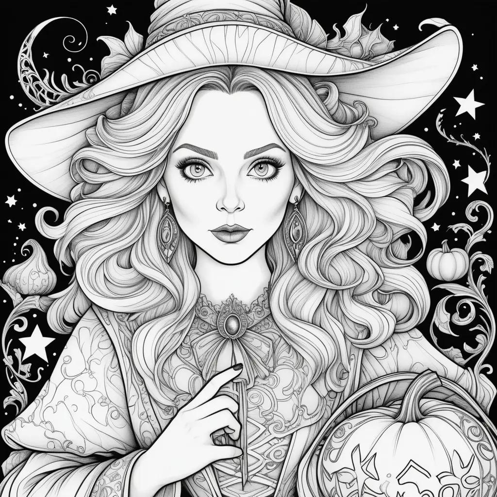 Hocus Pocus Coloring Pages - Halloween Magic