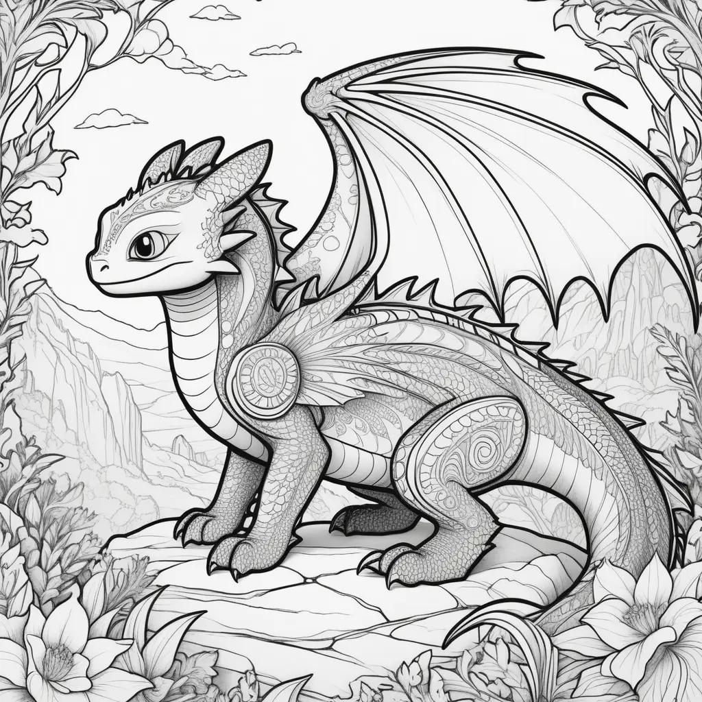 How to Train Your Dragon Coloring Pages - Color Online