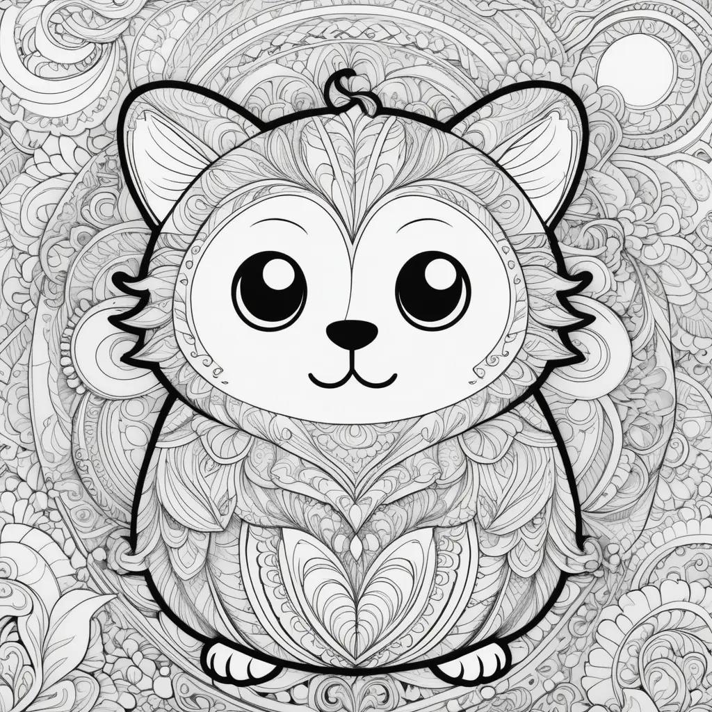 Hug Wuggy Coloring Pages with a cute animal