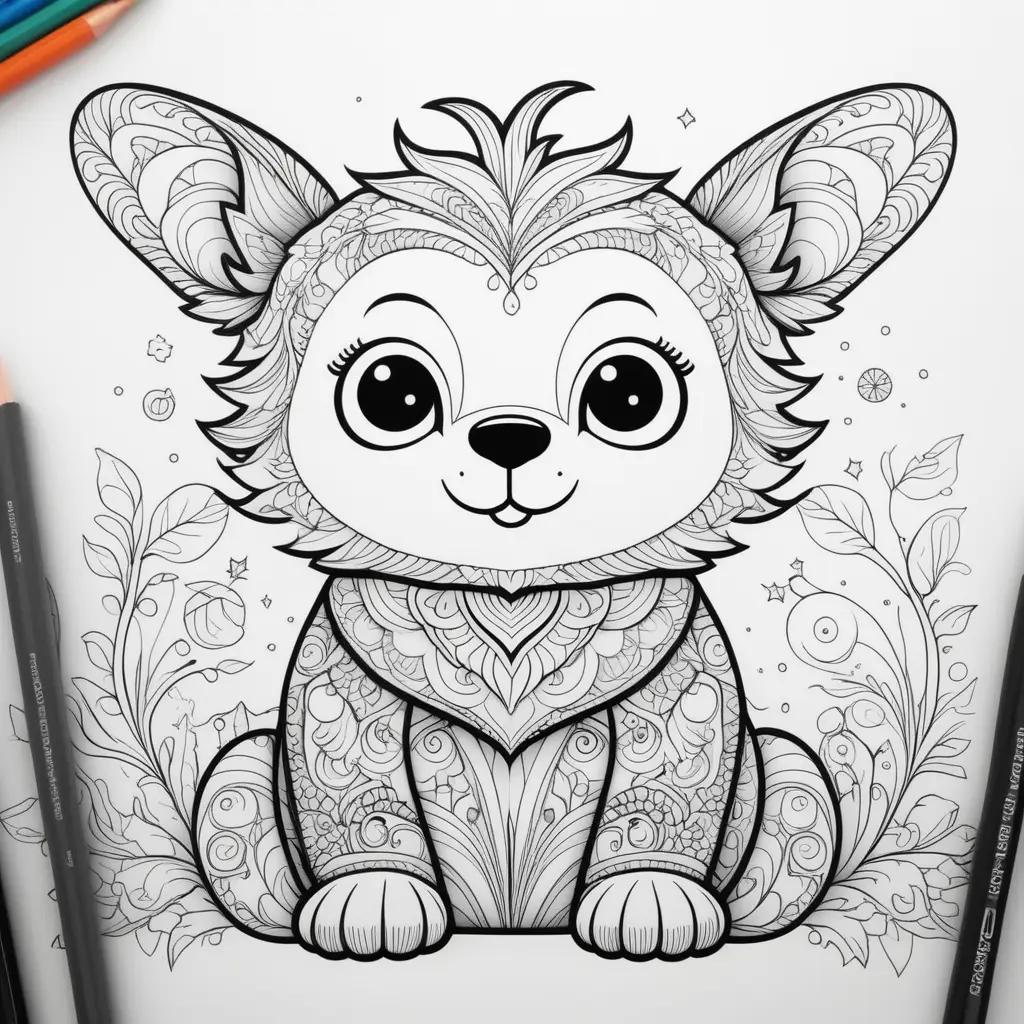 Hug-a-Wuggy Coloring Page for Kids