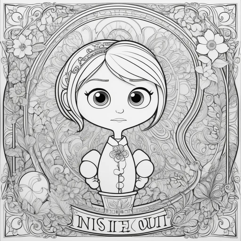 Inside Out Coloring Pages