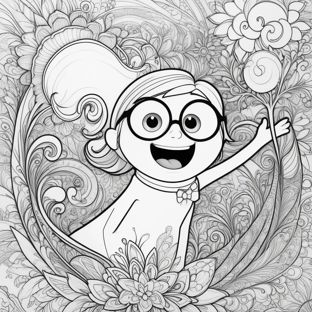 Inside Out Coloring Pages