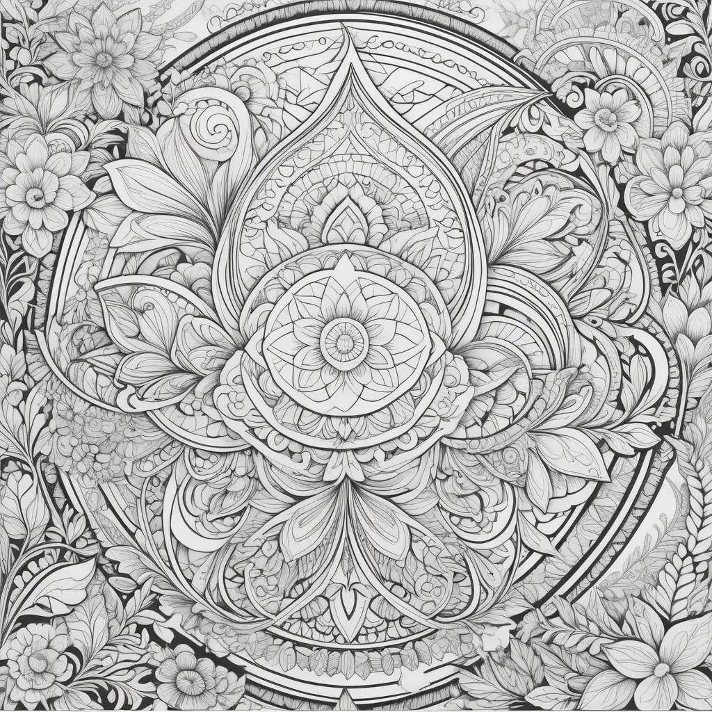 Inspiring Coloring Pages - A Collection of Beautifully Drawn Designs