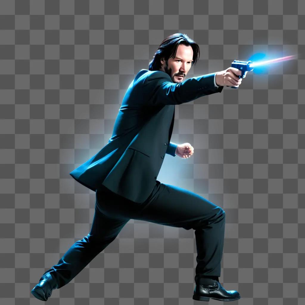 Keanu Reeves in action movie