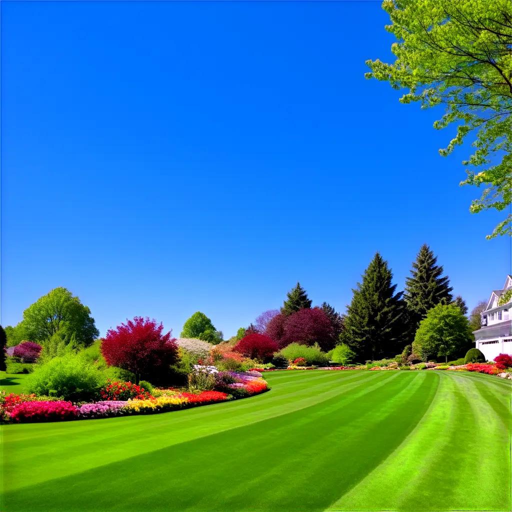 Lawn care includes trimming, fertilizing, and pest control to maintain a healthy lawn