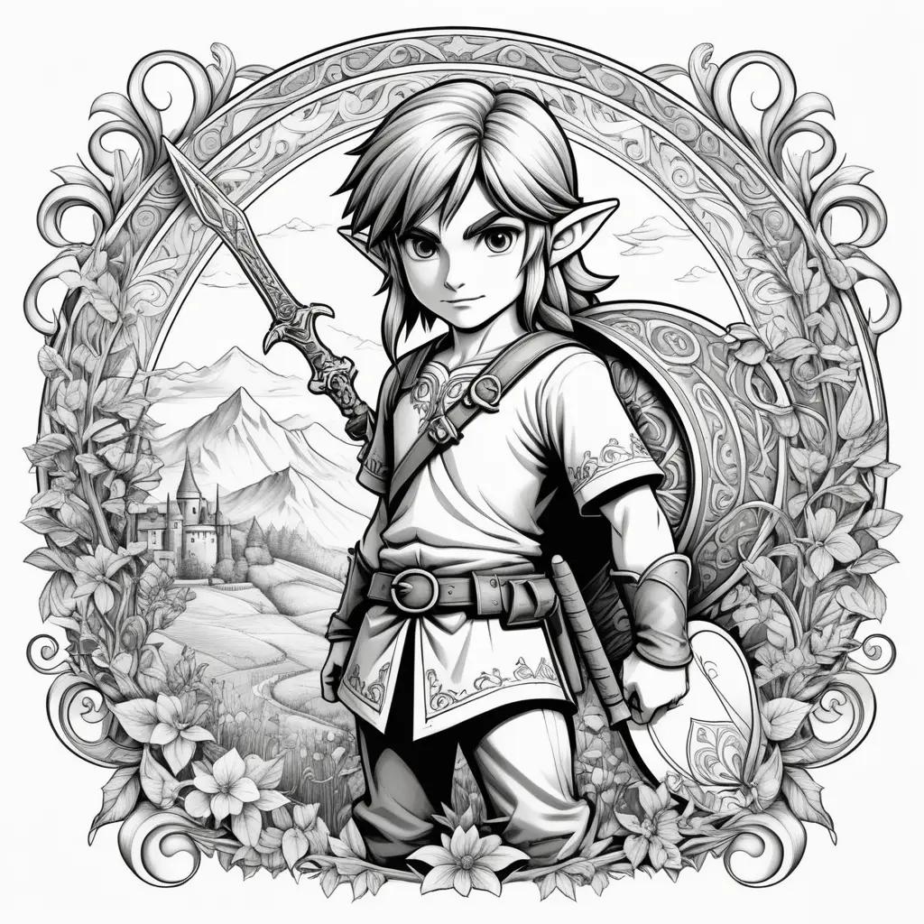 Link Coloring Pages of a Link Coloring Pages