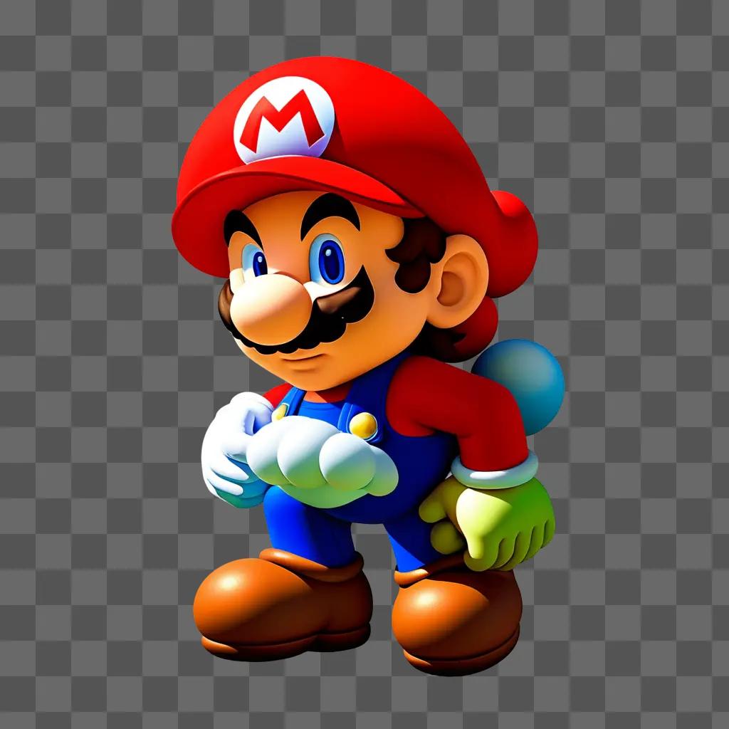 Mario with a transparent background