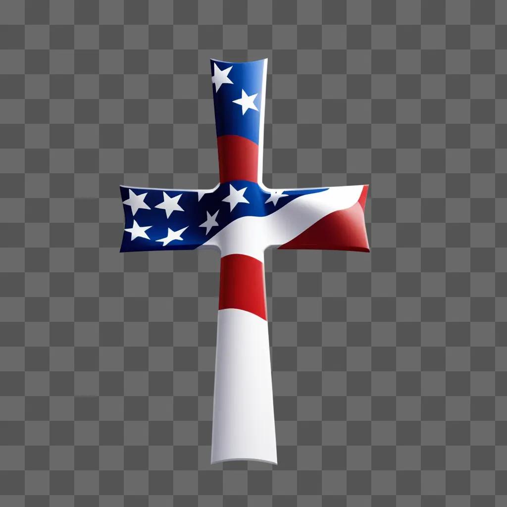 Memorial Day Cross Clipart