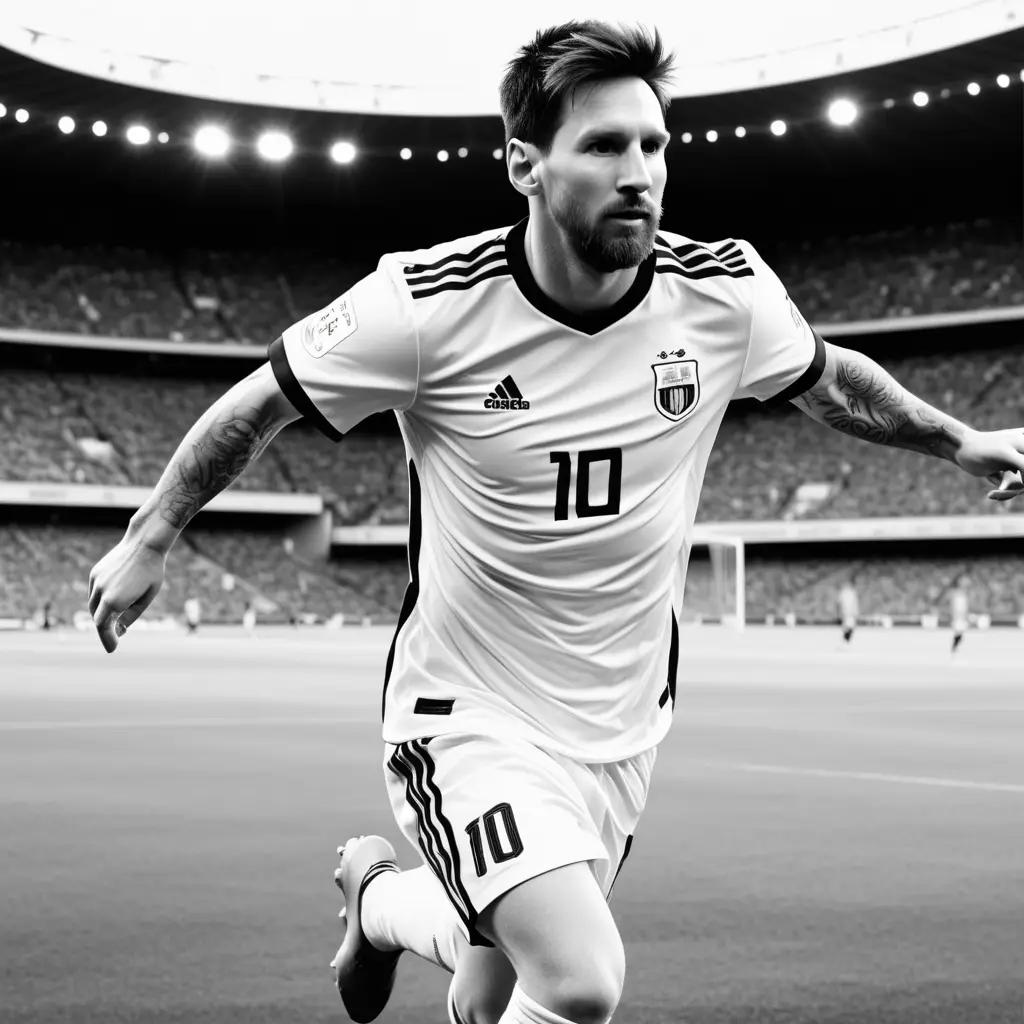 Messi soccer coloring pages: Argentinas star player