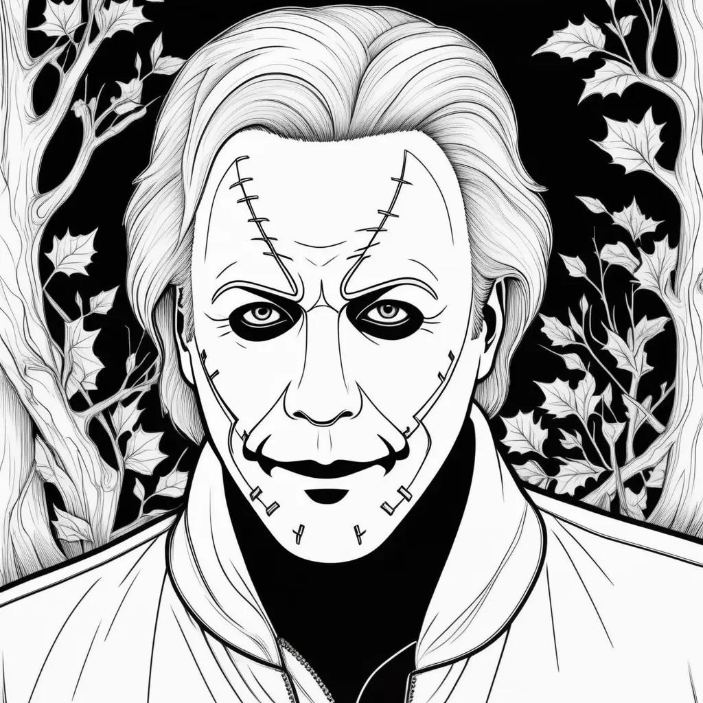 Michael Myers Coloring Page