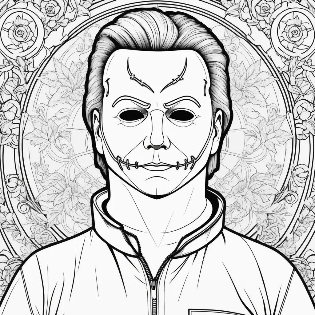 Michael Myers Coloring Pages