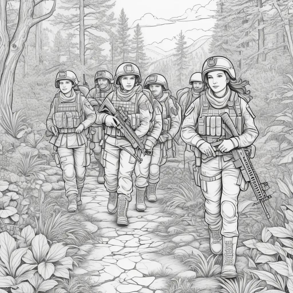 Military Coloring Pages