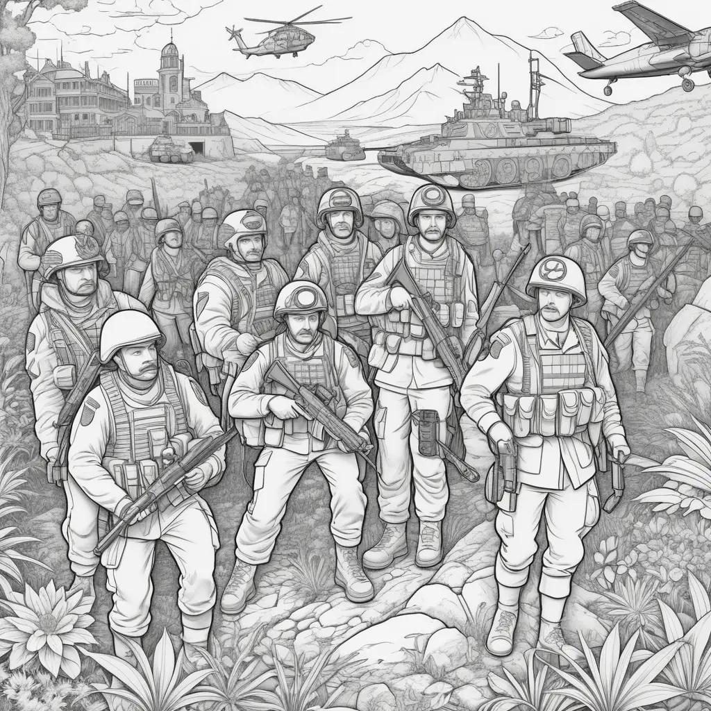 Military Coloring Pages