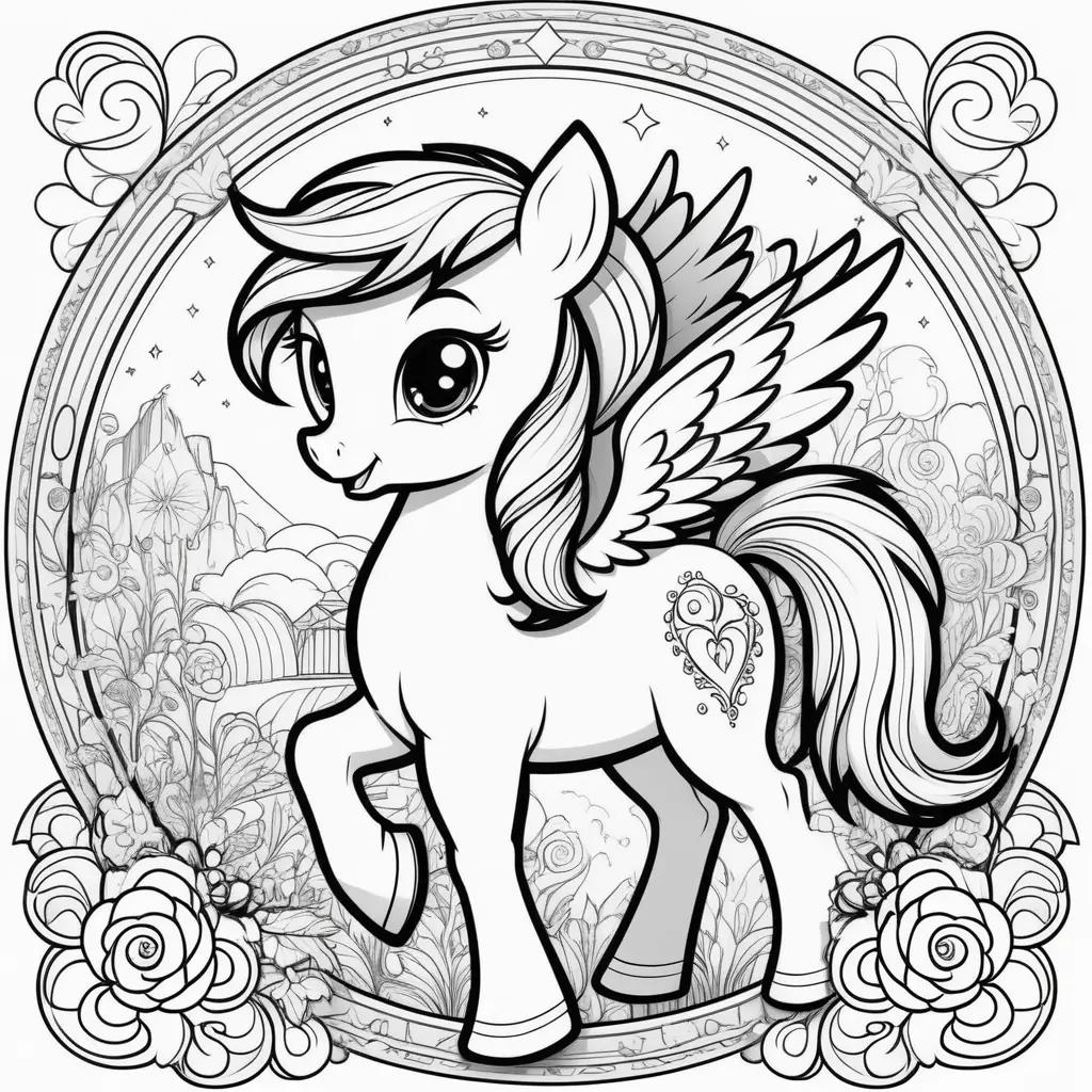 My Little Pony Coloring Pages - Online Coloring Book