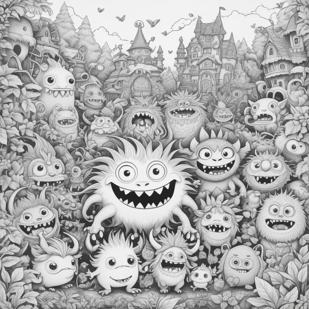 My Singing Monsters Coloring Pages Coloring Pages