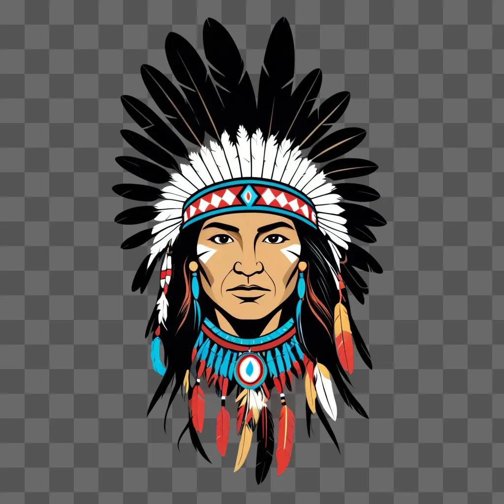 Native American Headband Clip Art