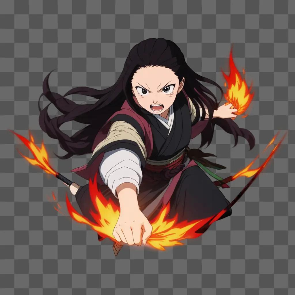 Nezuko: The Burning Fire