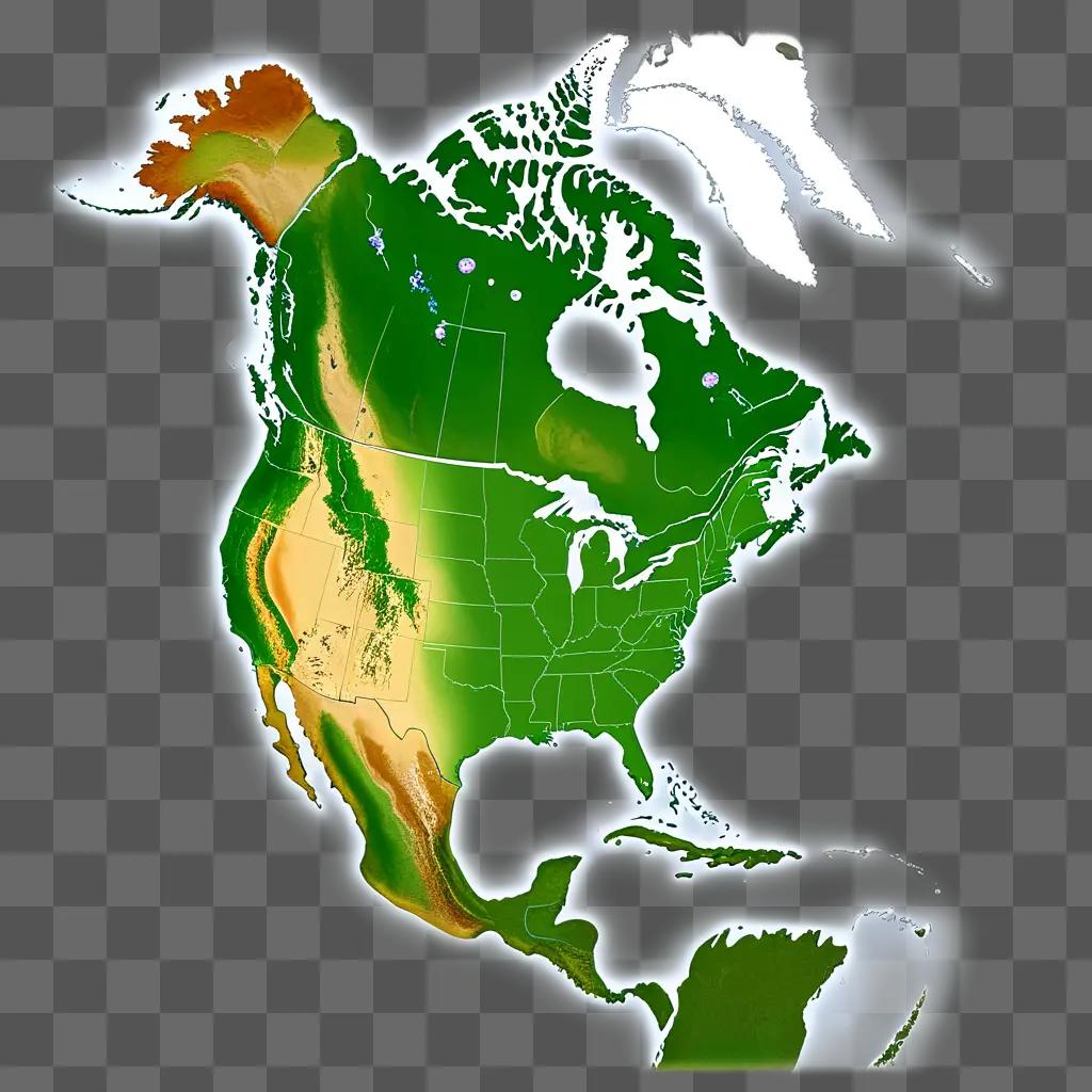 North America: Landscape and Landforms