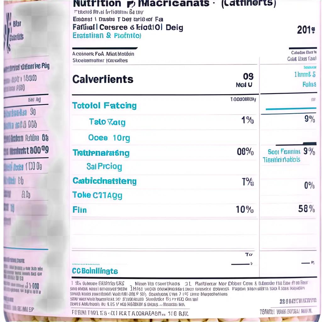 Nutrition facts for Latins