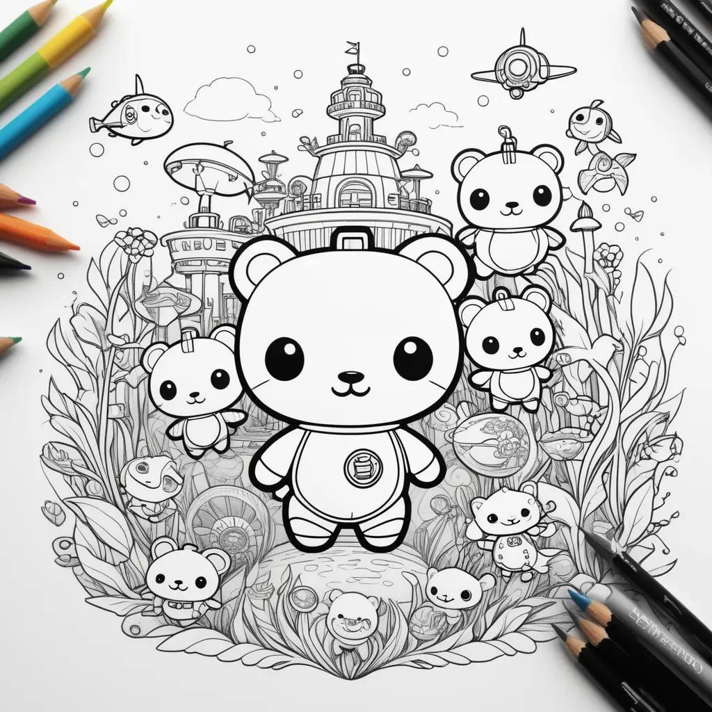 Octonauts Coloring Pages: A Diverse Animal Kingdom