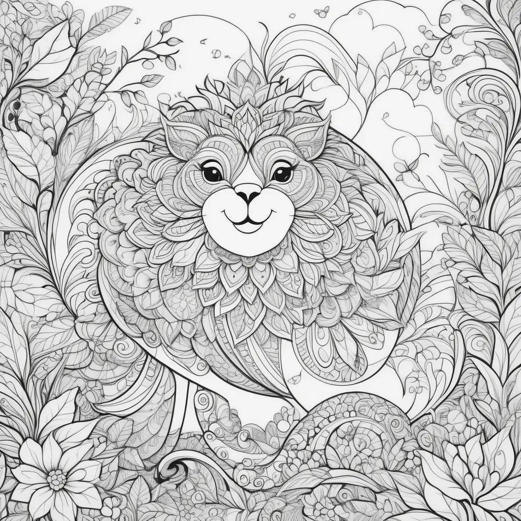 Online Coloring Pages for Adults