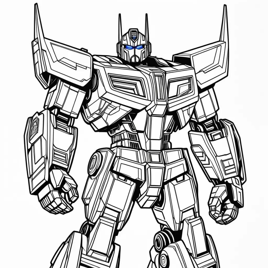 Optimus Prime Coloring Pages is a great way to engage kids in learning and creativity