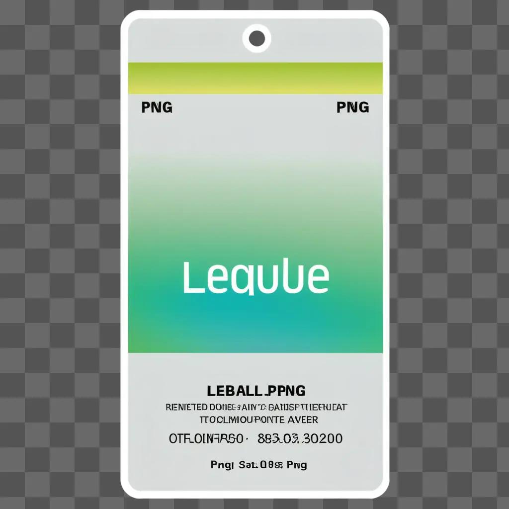 PNG label for Leball PNG