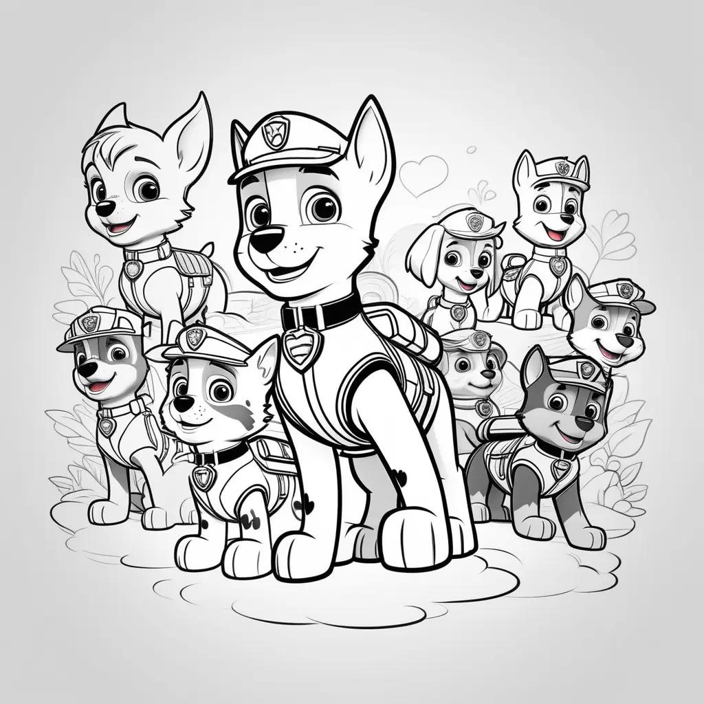 Paw Patrol Coloring Pages: A Great Way to Get Creative