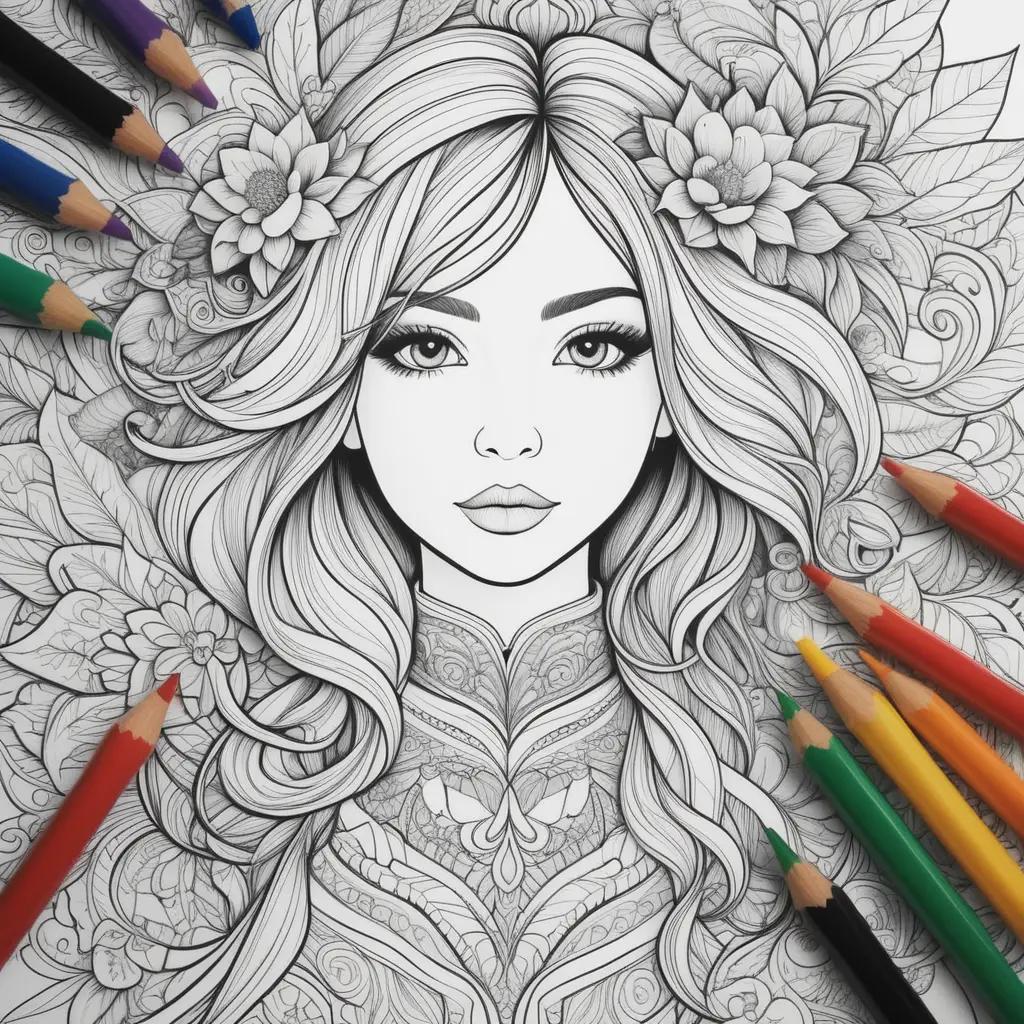 People Coloring Pages - Coloring Book for Adults