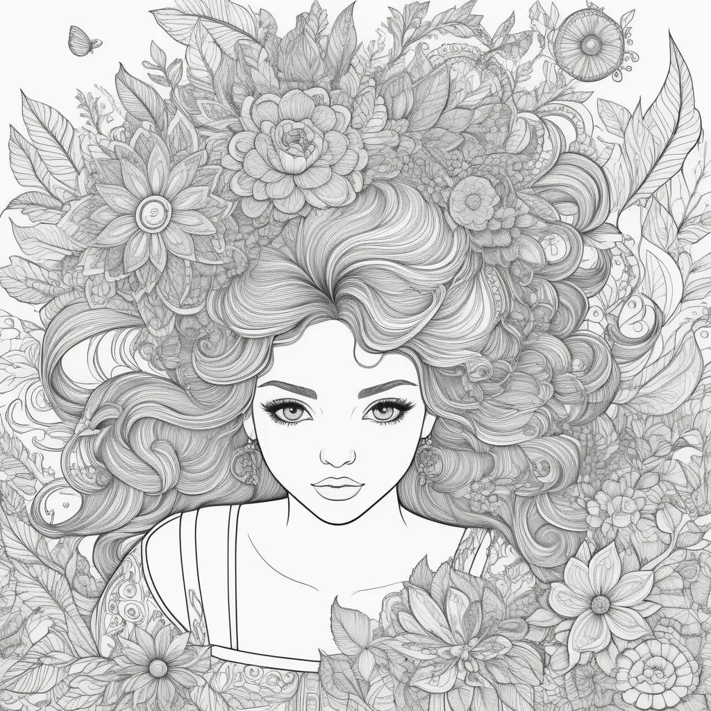 People Coloring Pages: A Beautiful Coloring Book