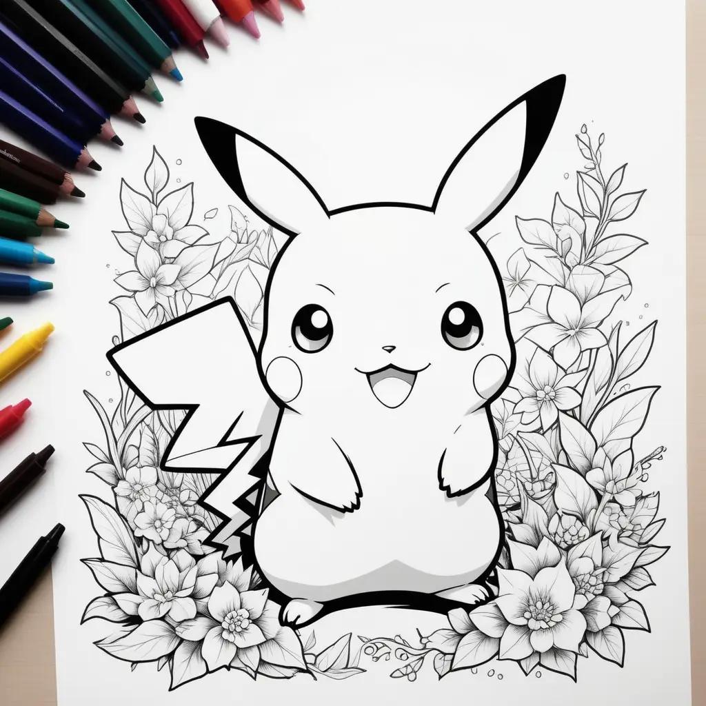 Pikachu Coloring Pages: A Collection of Fun and Colorful Printables