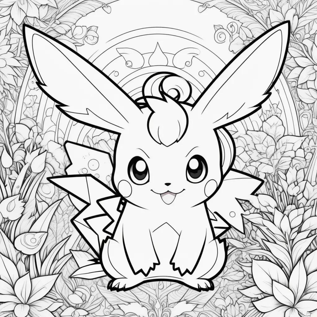 Pikachu Coloring Pages for Coloring Book