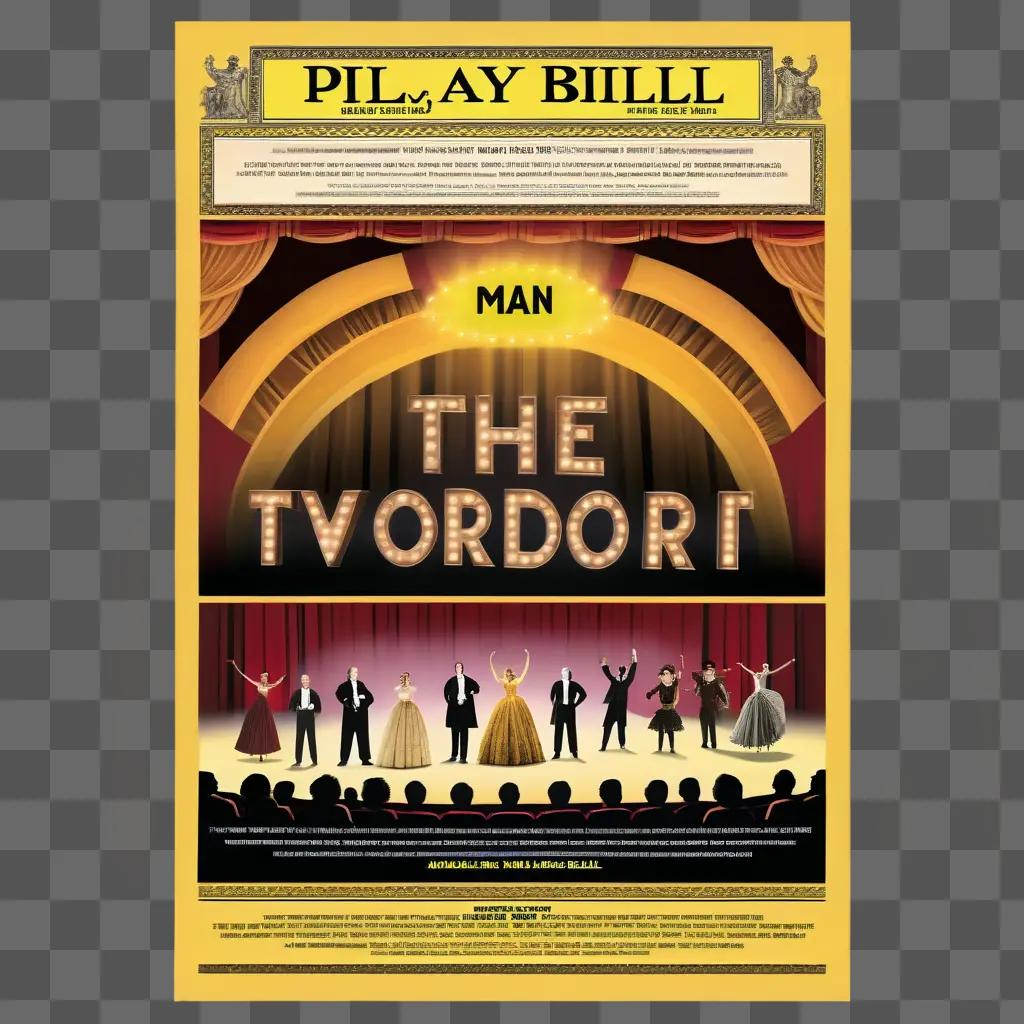 Pil Ay Billl Man The Tvardori playbill (ピル・アイ・ビル・マン トヴァルドリ・プレイビル)