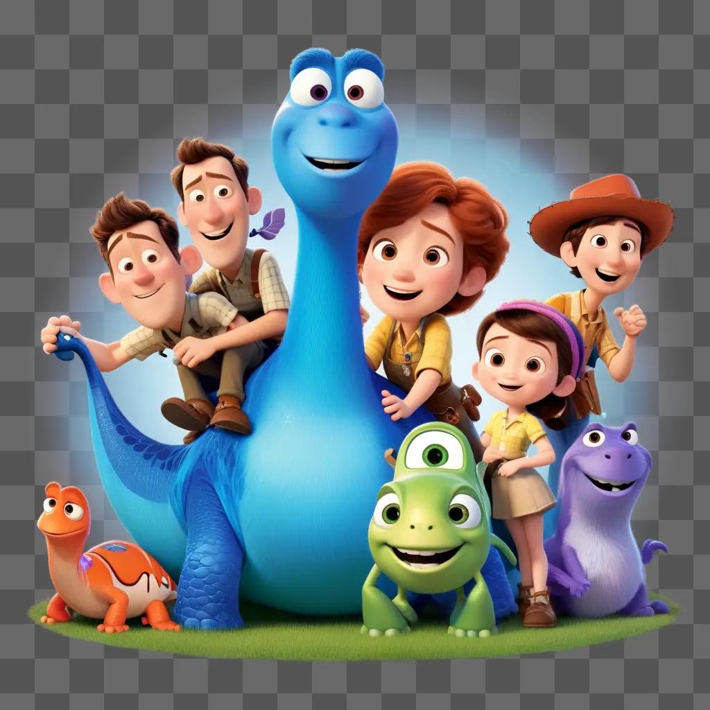 Pixars new animated movie features a family and a dinosaur