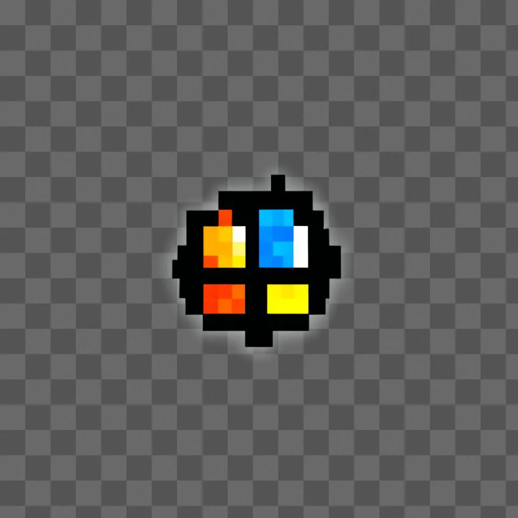 Pixel bullet shot in the dark