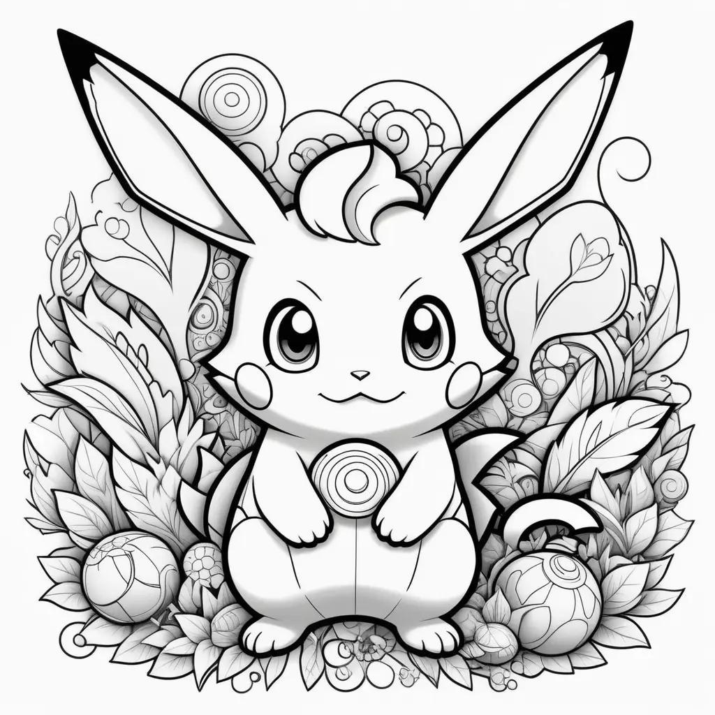 Pokemon Coloring Pages: Pikachu, Eevee, Squirtle, Charmander, Bulbasaur and more