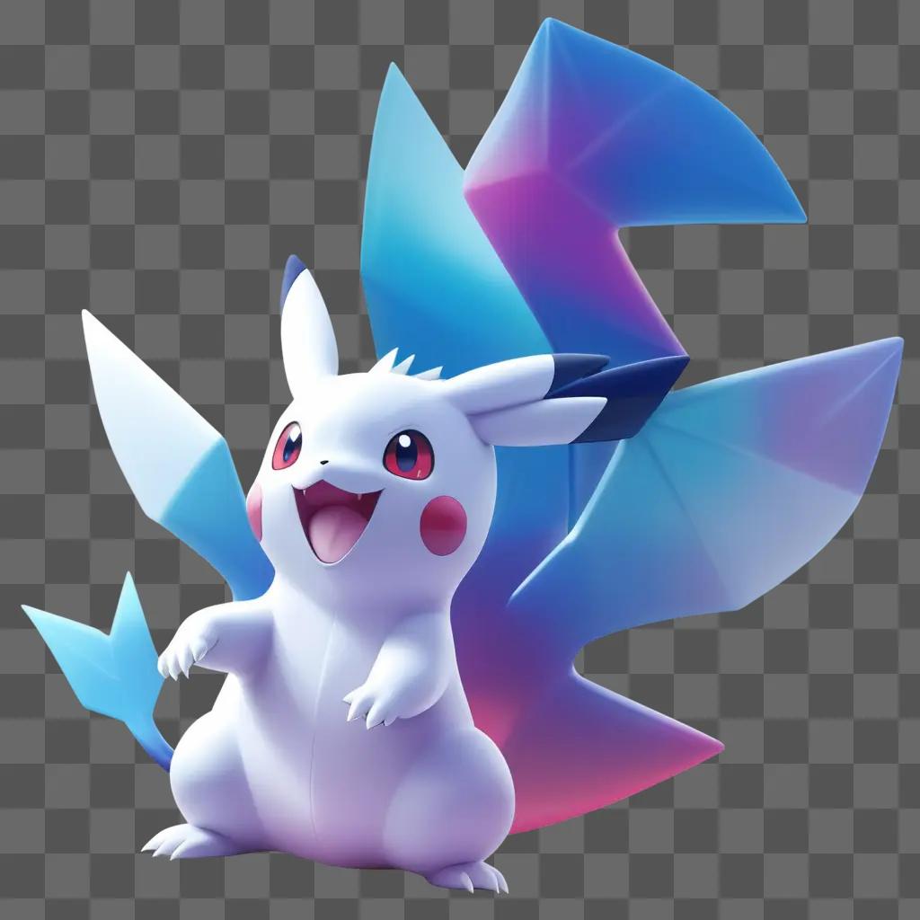 Pokemon character with transparent background