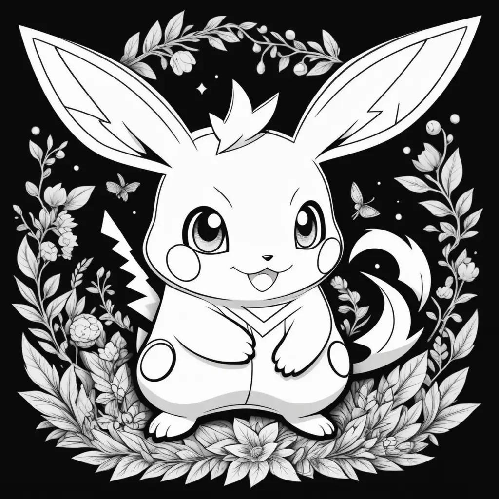 Pokemon coloring pages for kids - free and easy to print