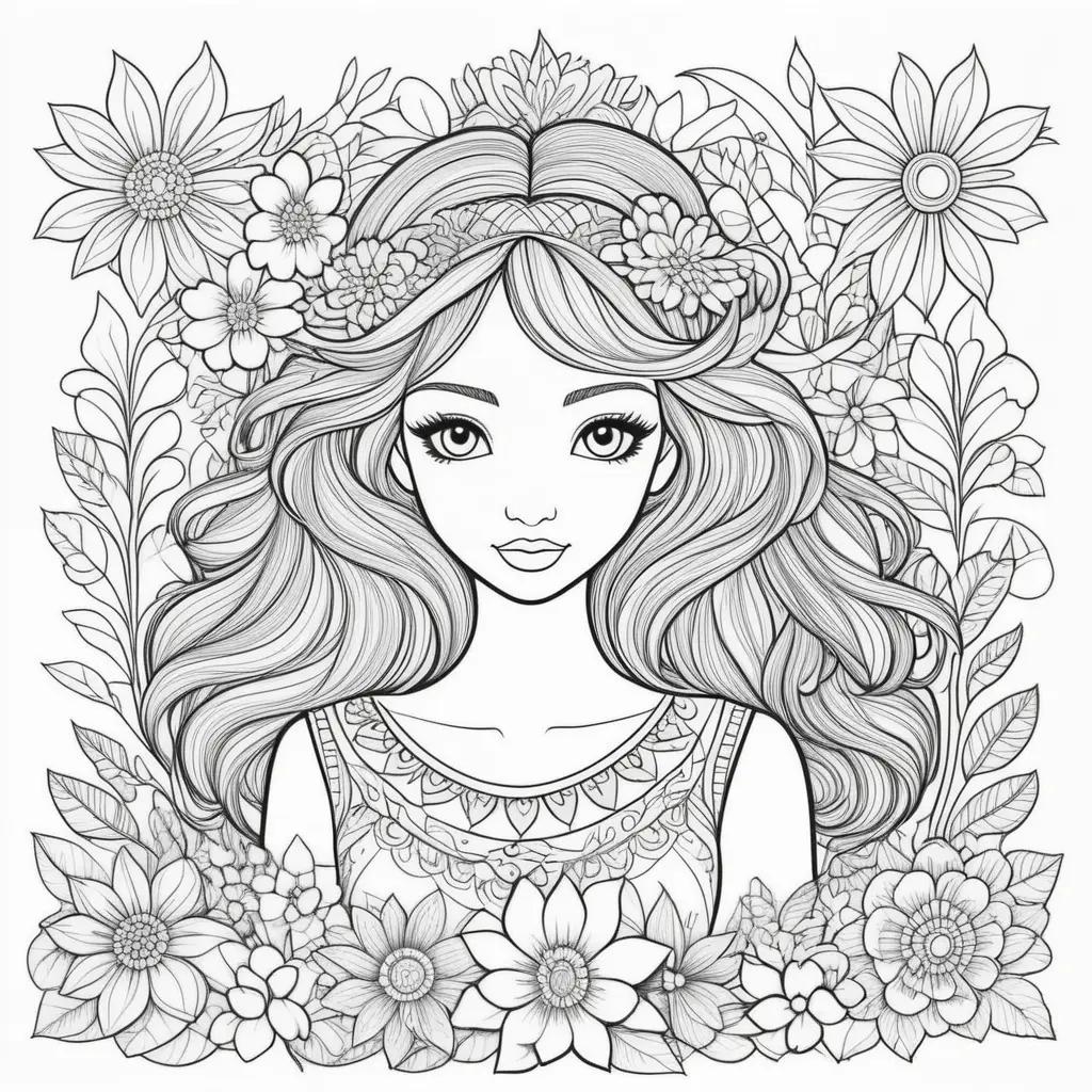 Pretty Coloring Pages for Preschoolers