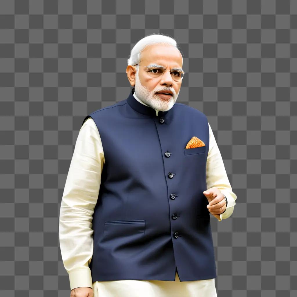 Prime Minister Modi poses for a photo