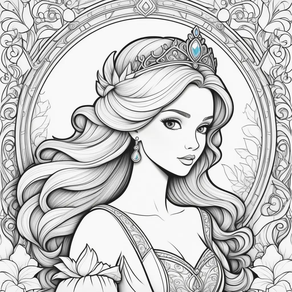 Princess Coloring Pages: A Collection of Colorful Princesses