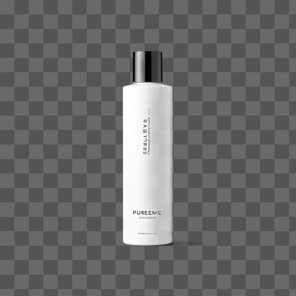 Purenine shampoo on a white surface