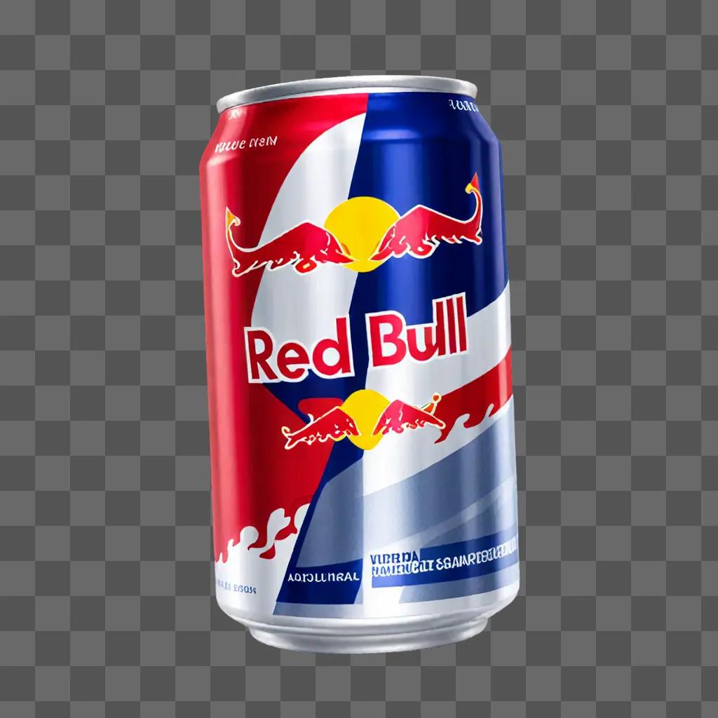 Red Bull energy drink can