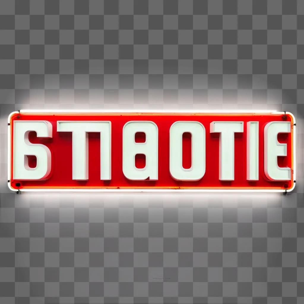 Red sign with white letters, displaying the word Stiaotie