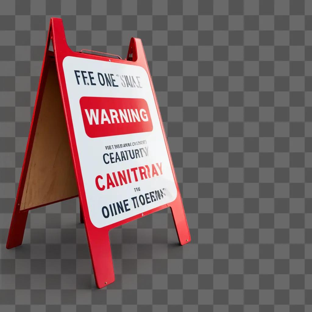 赤い警告サインは、Cairntrayのクリーンアップを警告します
