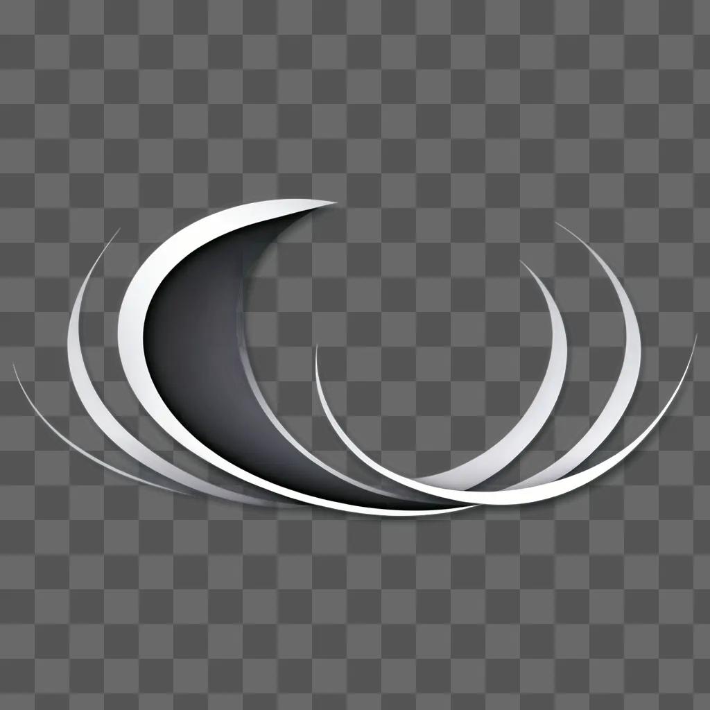 Rippling logo design on a gray background