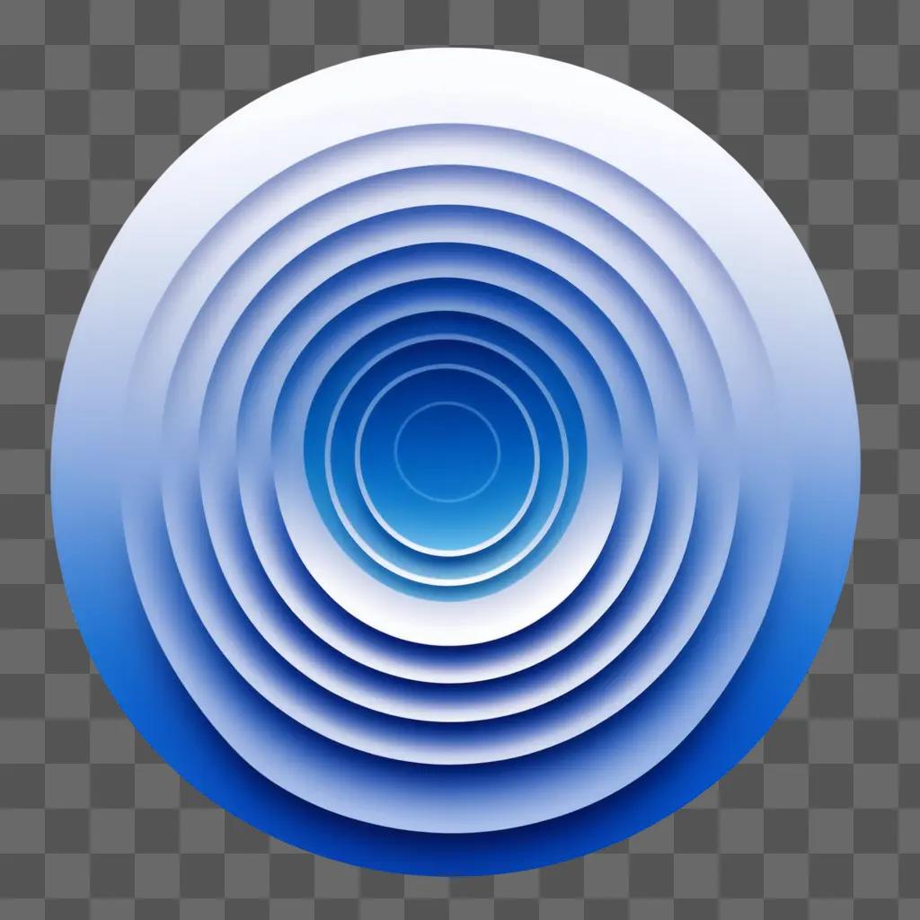 Rippling logo in a gradient blue and white