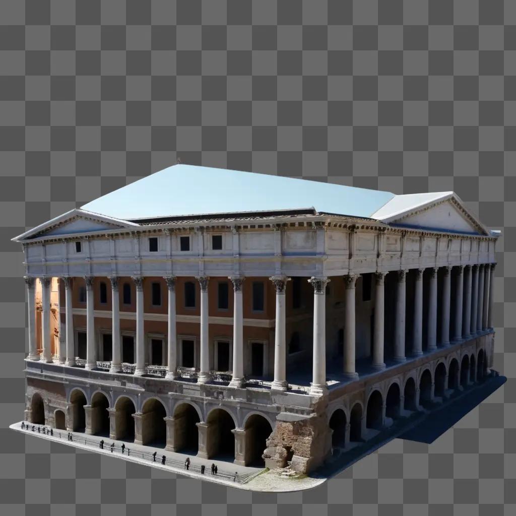 Romes Colosseum captured in a 3D model