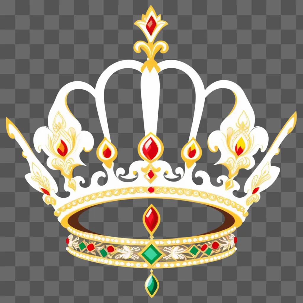 Royalty Free Clipart of a Crown